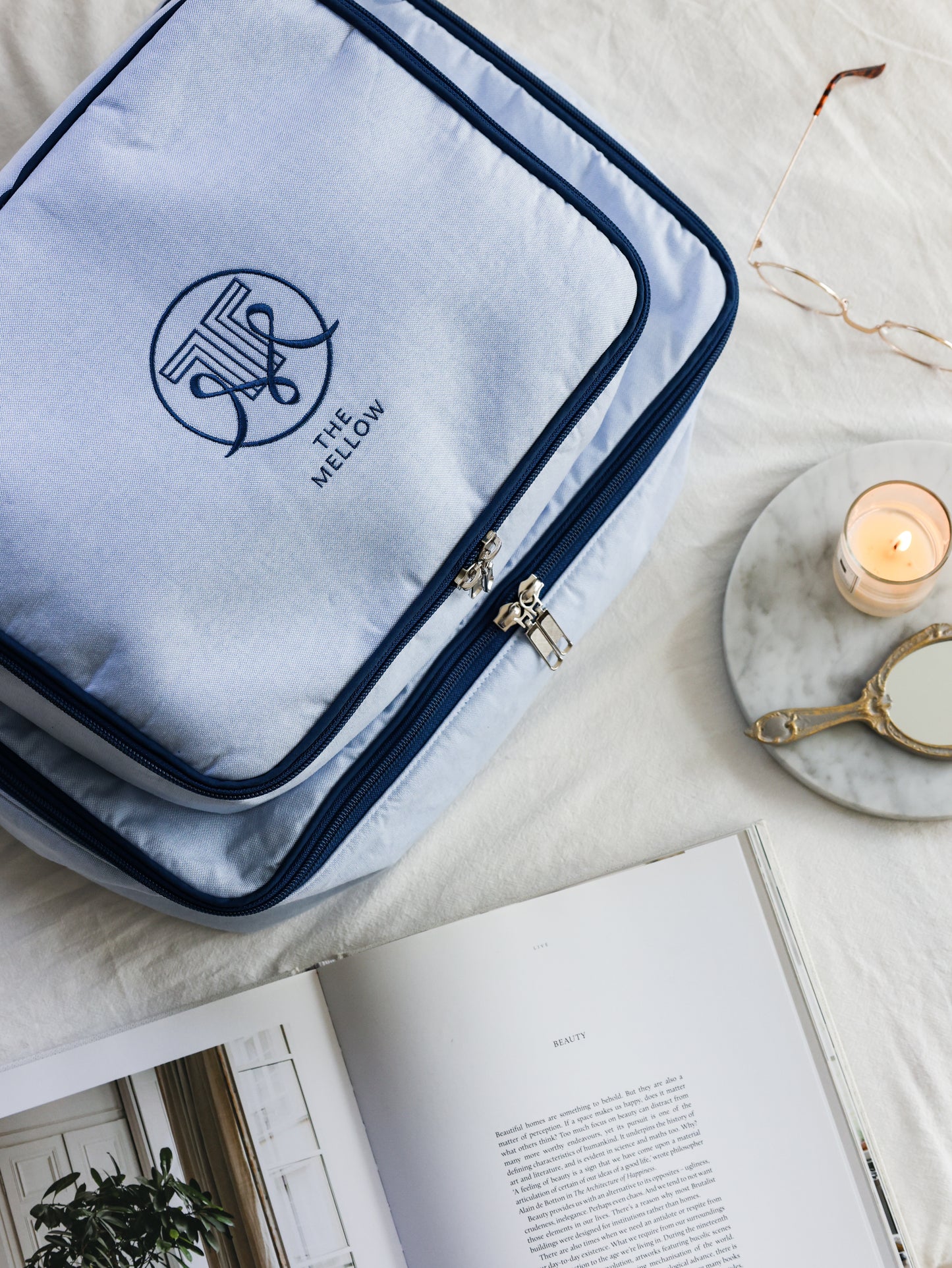 トラベルポーチ（BLUE)　 MLセット