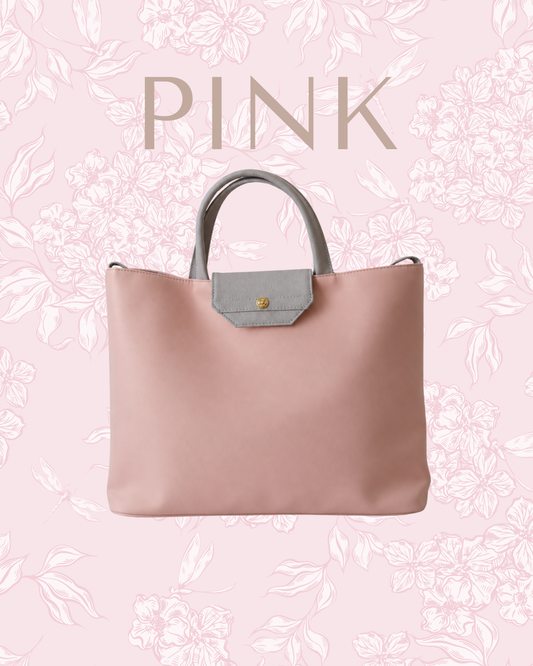 QUIET TOTE 　by the mellow　＜PINK＞