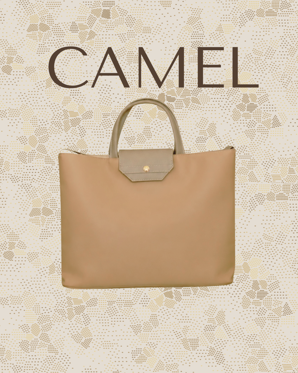 QUIET TOTE 　by the mellow　＜CAMEL＞