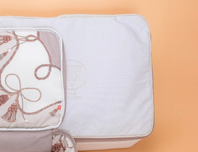 トラベルポーチ（CREAM）　L