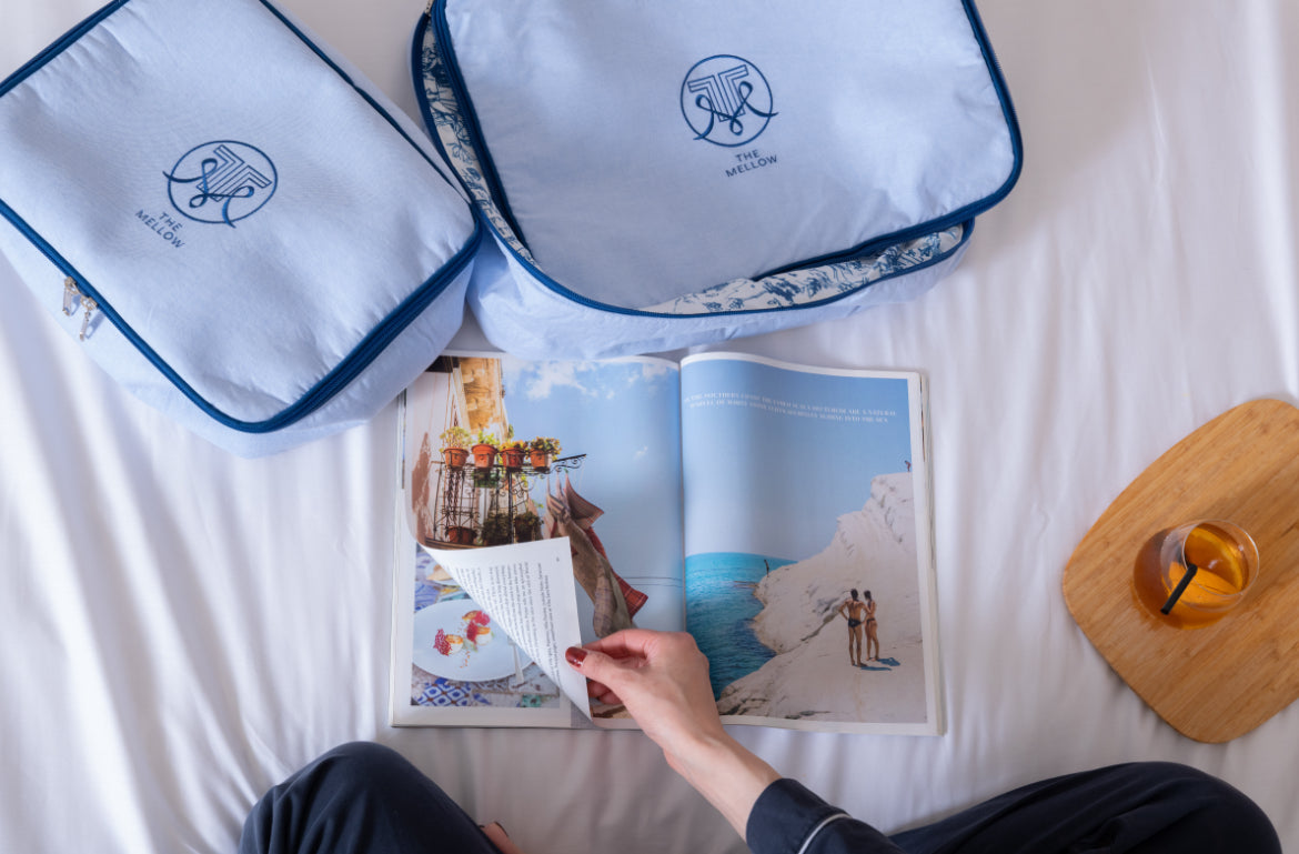 トラベルポーチ（BLUE)　 MLセット