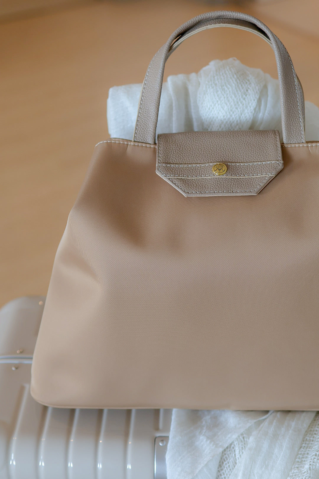 QUIET TOTE 　by the mellow　＜CAMEL＞