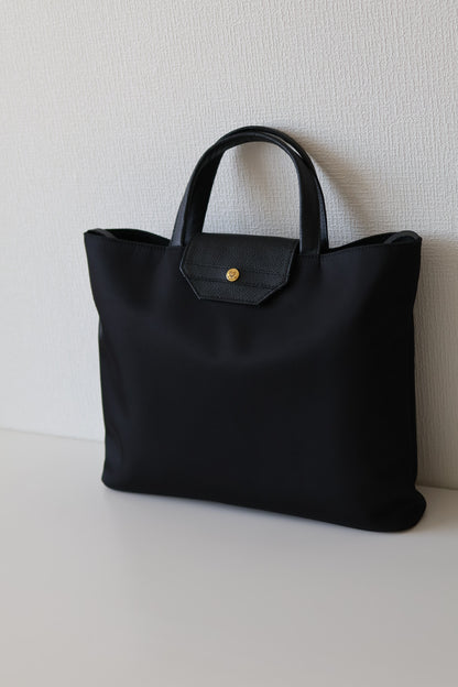 QUIET TOTE 　by the mellow　＜BLACK＞
